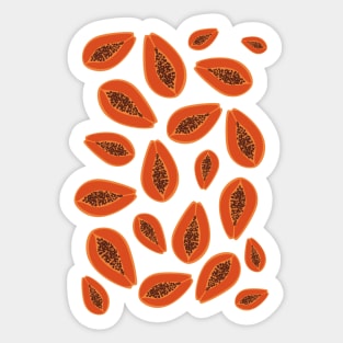 Papayas Sticker